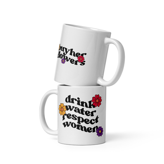 "Buy Her Flowers" Coffee Mug